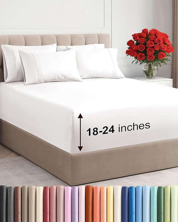 Cooling Bed Sheet Set - King - 6 Piece