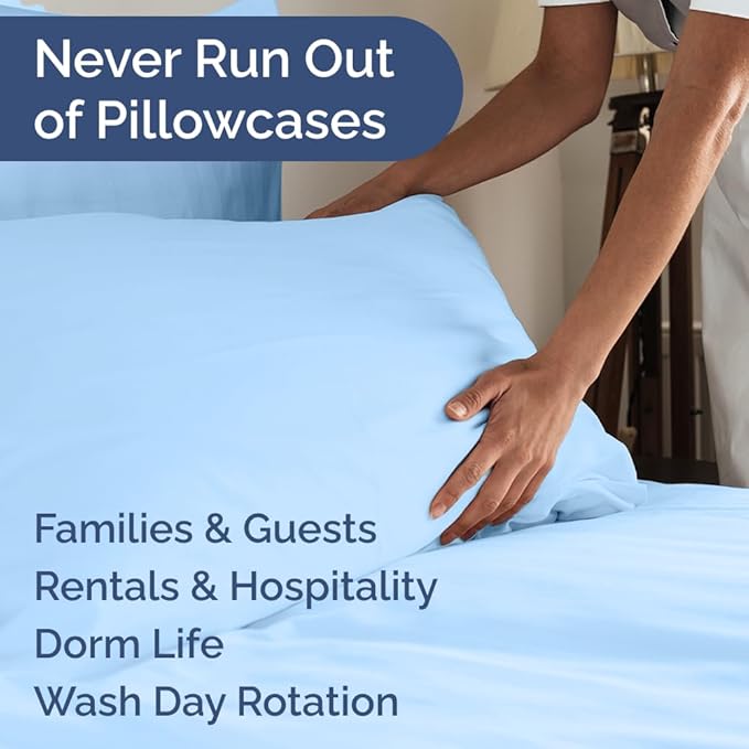 Pillowcase Set - King - 8 Piece