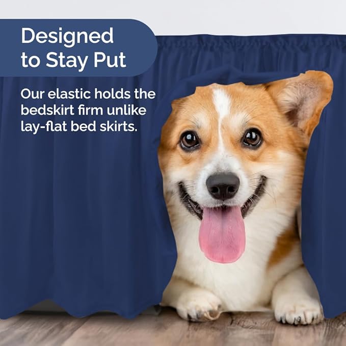 Bed Skirt - King - 16 in Drop