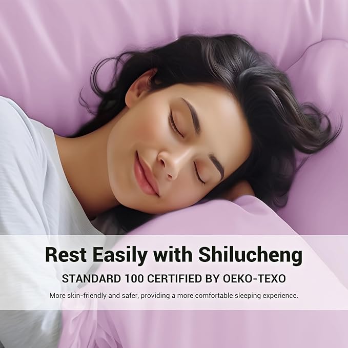 Bamboo Cooling Bed Sheet Set - Queen - 4 Piece