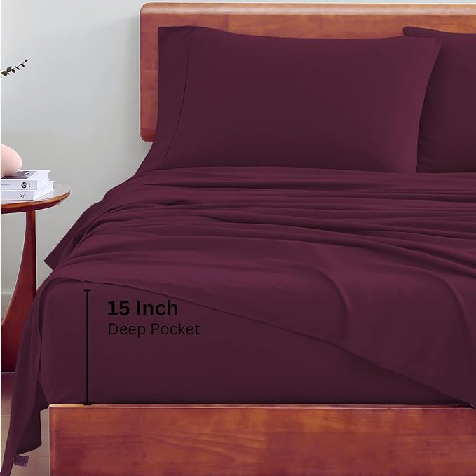 Linen Cooling Bed Sheet Set - Twin XL - 3 Piece