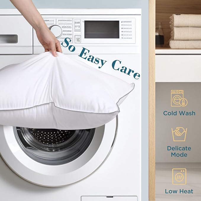 Down Alternative Bed Pillow - Queen - 2 Piece