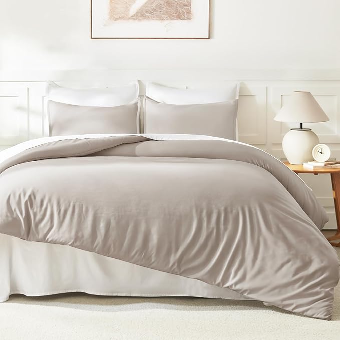 Linen Comforter Set - King - 3 Piece