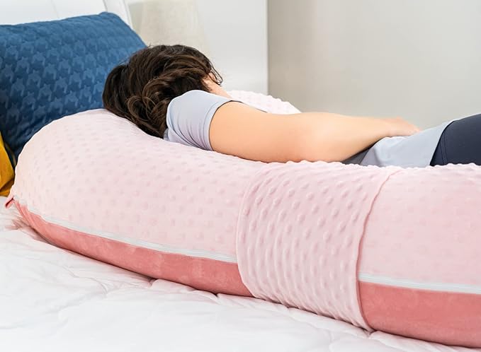 Velvet Body Pillow - Queen