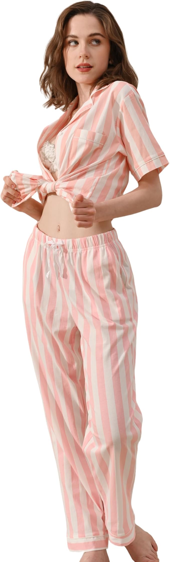 Women's 100% Cotton Pajama Set - 2 Piece