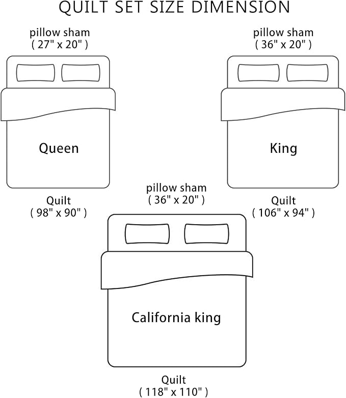 Quilt Set - Queen