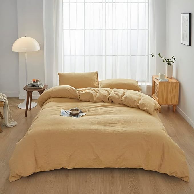 Linen Duvet Cover Set - Queen