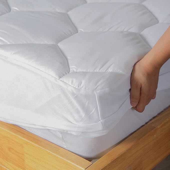 Mattress Pad - King - 21 in Deep Pocket