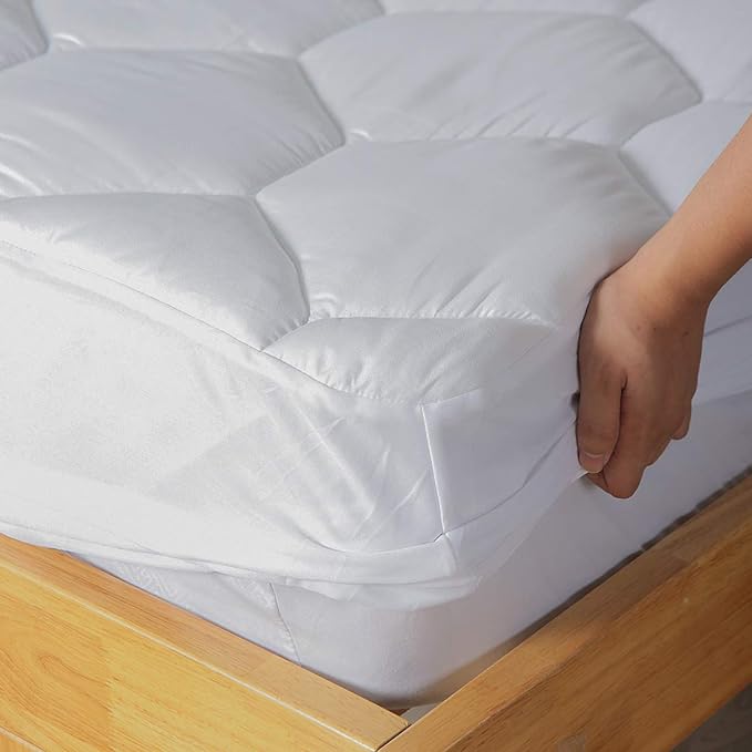 Mattress Pad - Twin XL - 21 in Deep Pocket