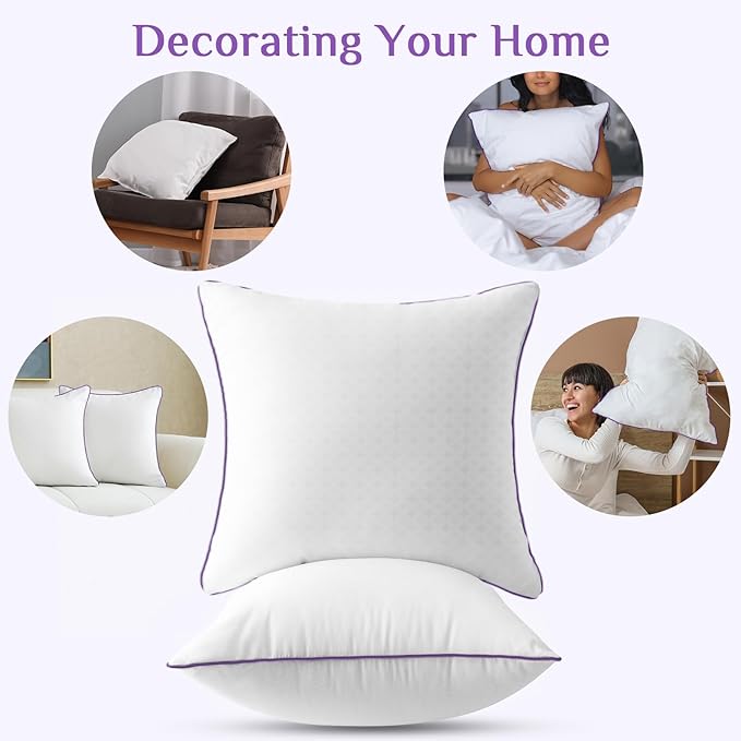 Down Alternative Cooling Bed Pillow - 2 Piece