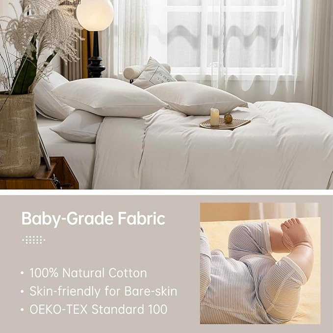 Linen Duvet Cover Set - Twin - 2 Piece