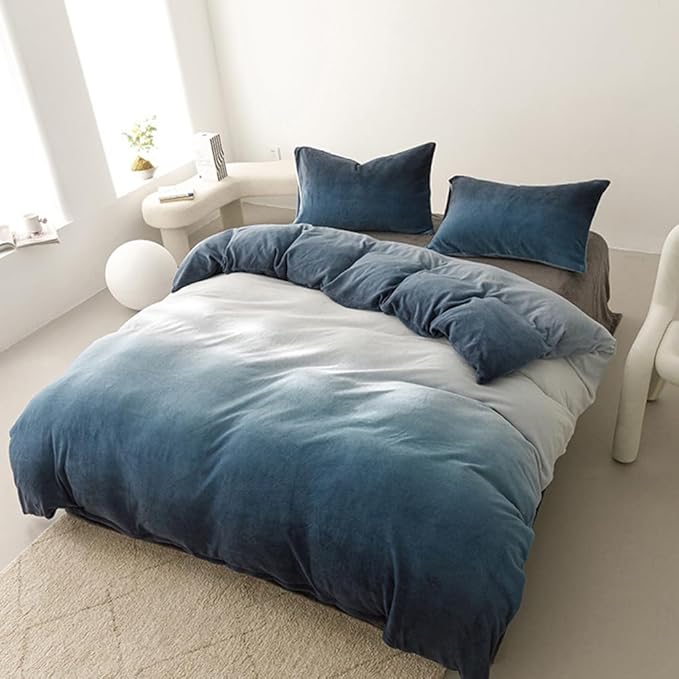 Velvet Comforter Set - California King - 3 Piece
