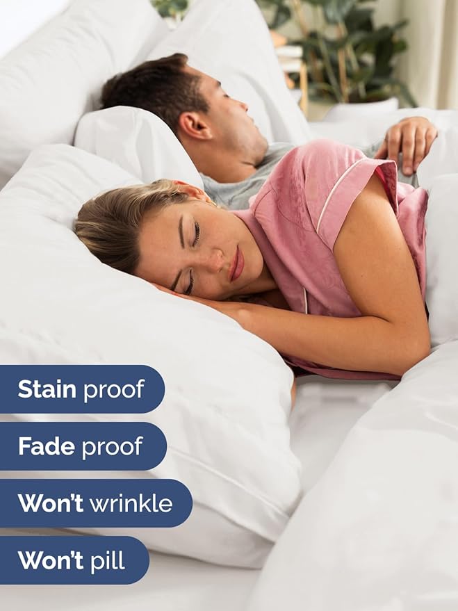 Cooling Bed Sheet Set - King - 6 Piece