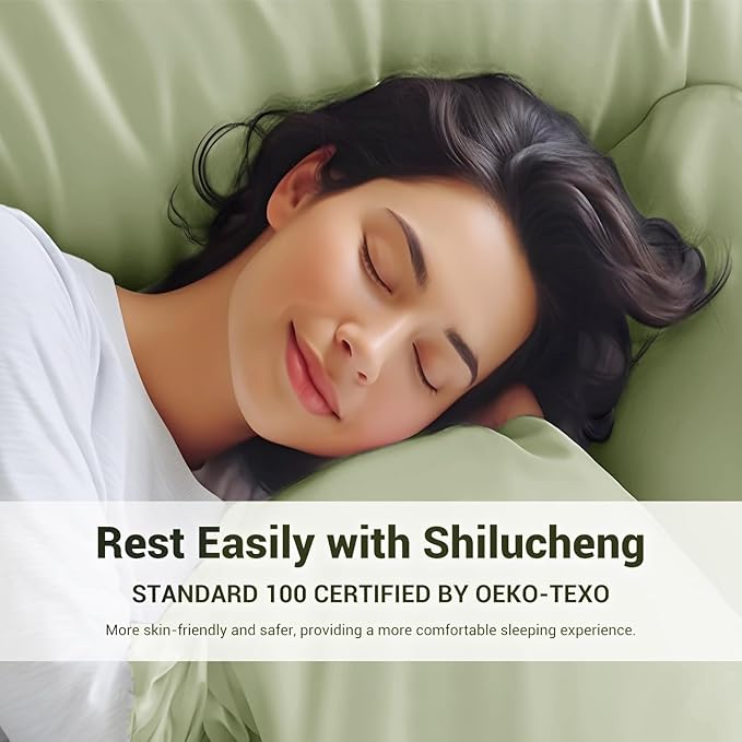 Bamboo Cooling Bed Sheet Set - Queen - 4 Piece