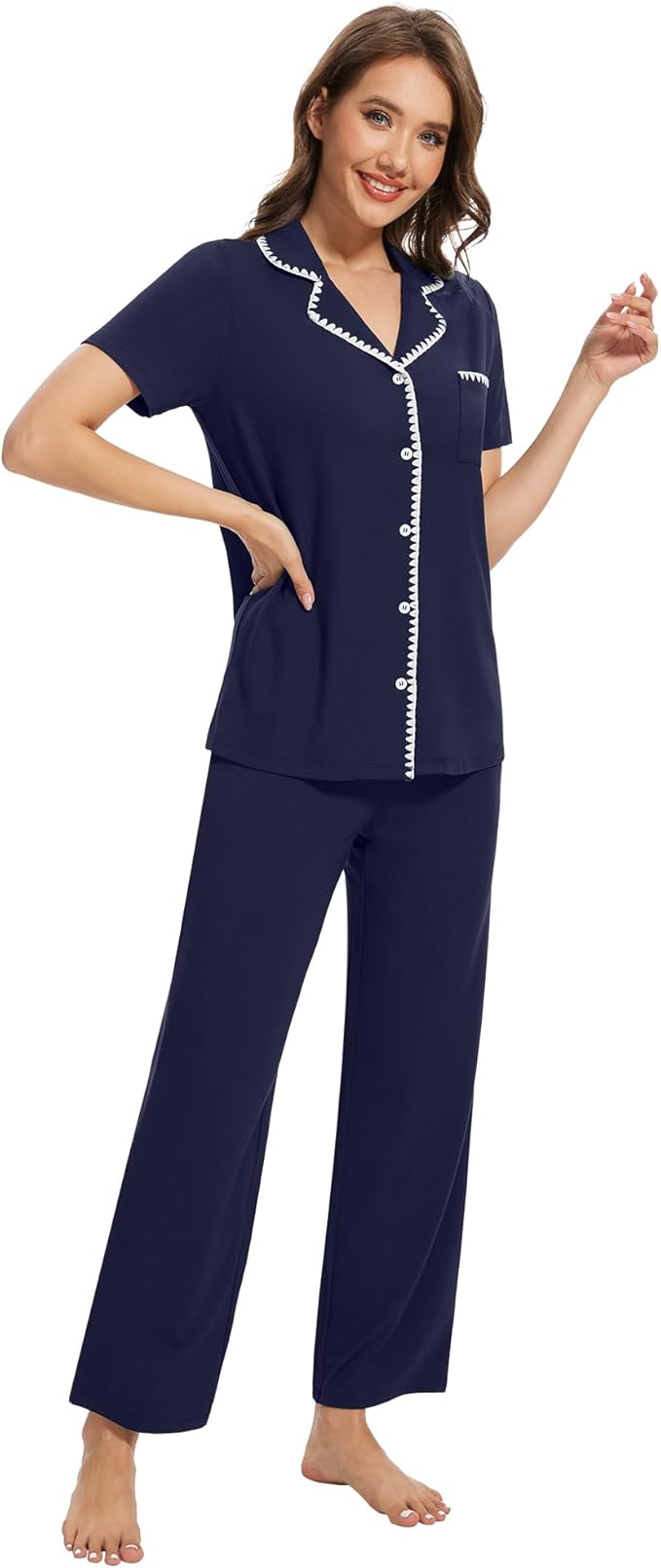 Women's Bamboo Pajama Set - 2 Piece
