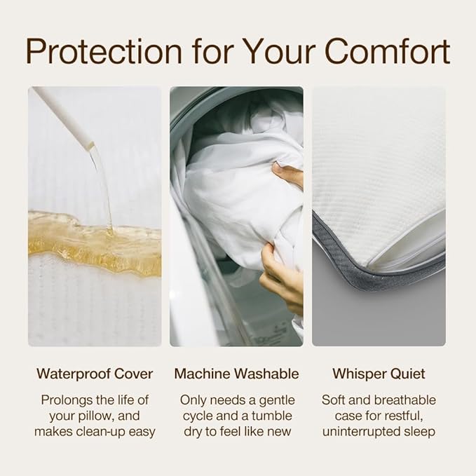 Waterproof Pillow Protector - King