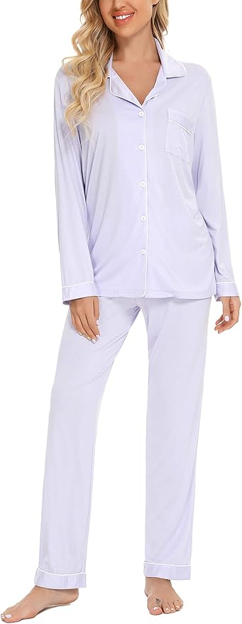 Women's Pants Pajama Set - Long Sleeve - 2 Piece