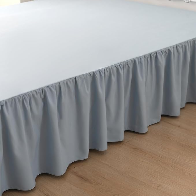 Microfiber Bed Skirt - King - 16 in Drop