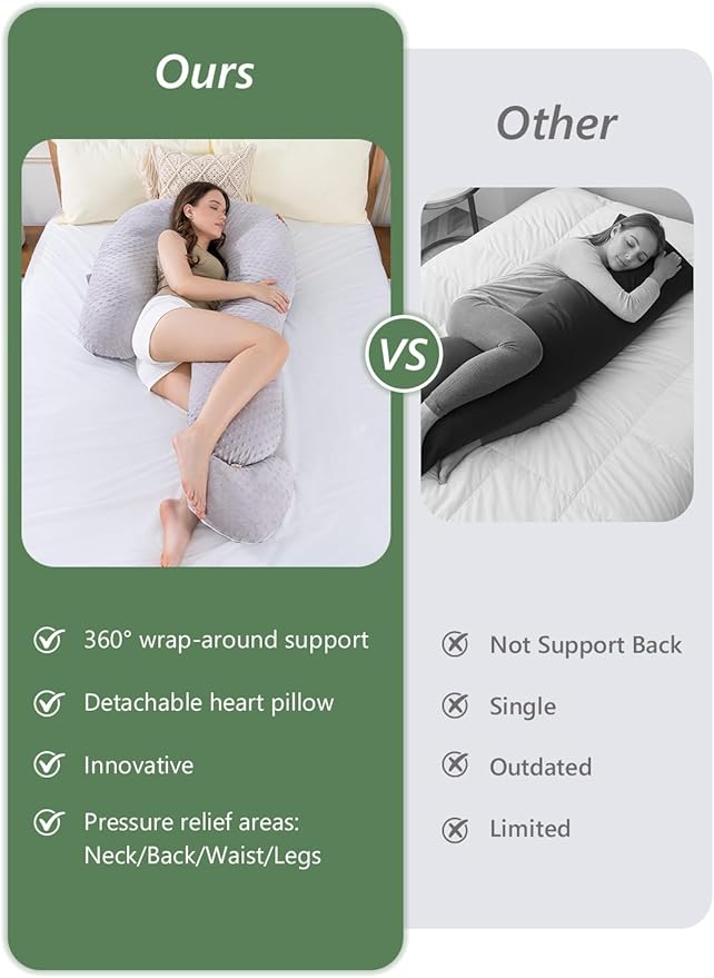 Velvet Body Pillow - Full