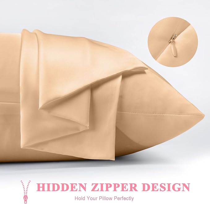 Mulberry Silk Cooling Pillowcase Set - King - 2 Pack