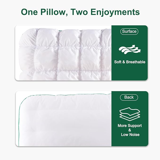 Bed Pillow - Standard - 2 Piece