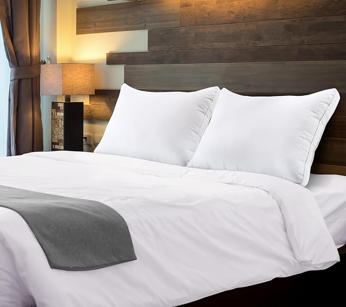 Down Alternative Cooling Bed Pillow - King - 4 Piece