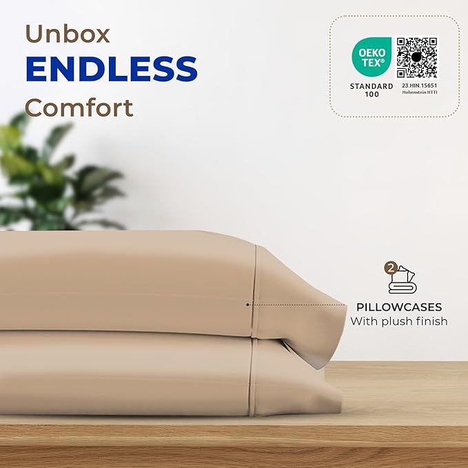 Cooling Pillowcase Set - King - 2 Piece
