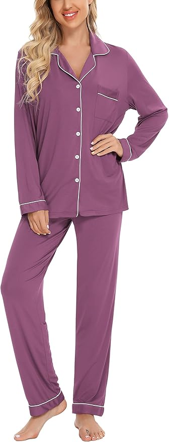 Women's Pants Pajama Set - Long Sleeve - 2 Piece