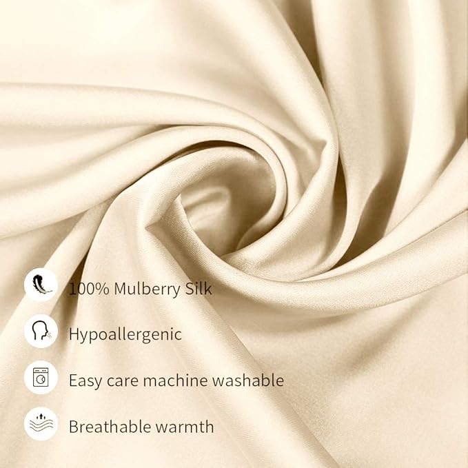 Mulberry Silk Pillowcase Set - Queen - 2 Piece