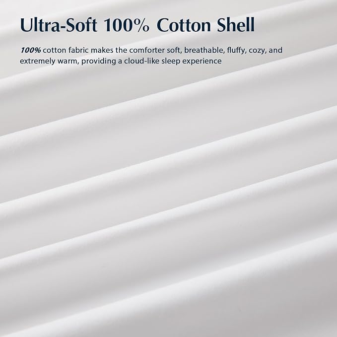 100% Cotton Duvets Down Comforter - Queen