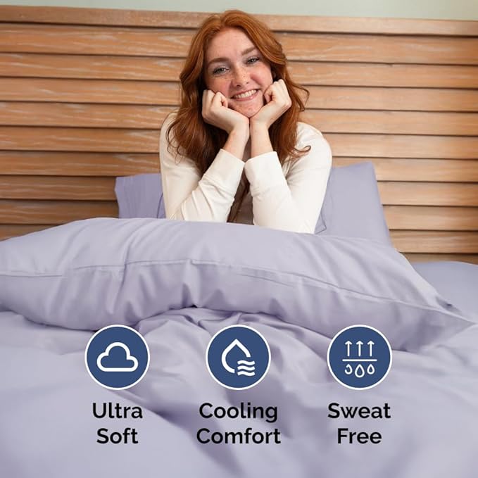 Cooling Bed Sheet Set - Full - 4 Piece