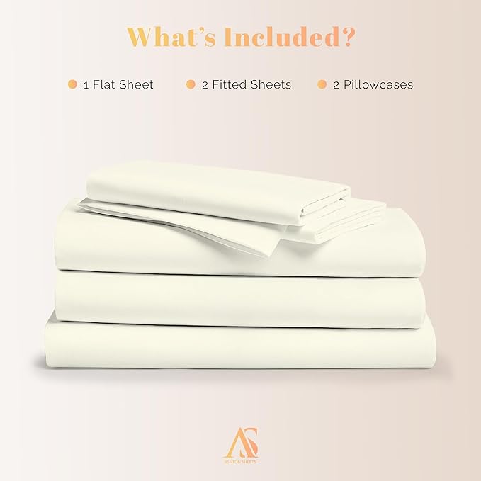 Cooling Bed Sheet Set - Split King - 5 Piece