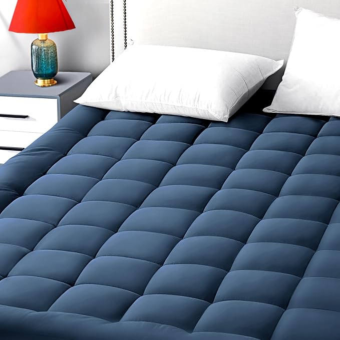 Cooling Mattress Pad - Twin - 39 x 75 in - 21 in Deep Pocket
