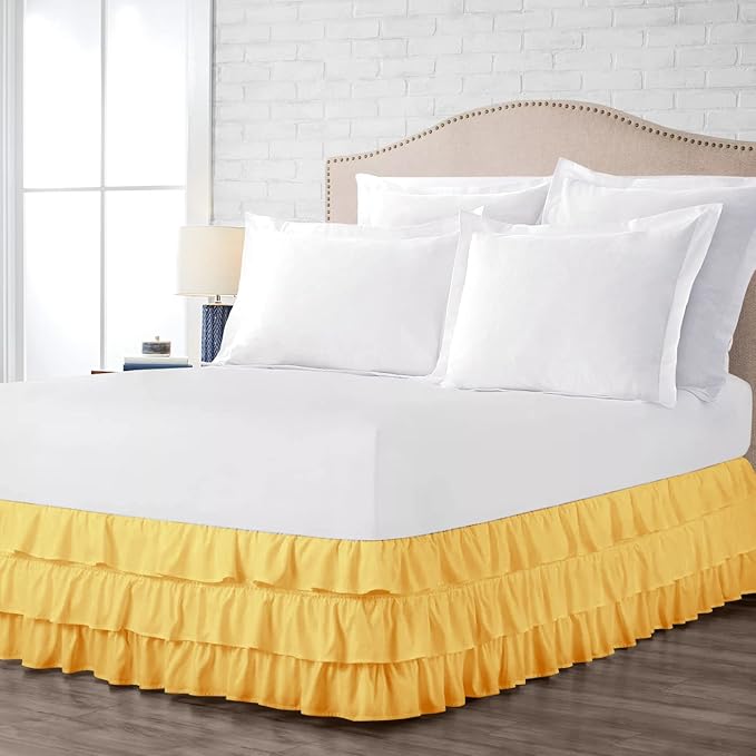 100% Cotton Bed Skirt - Queen