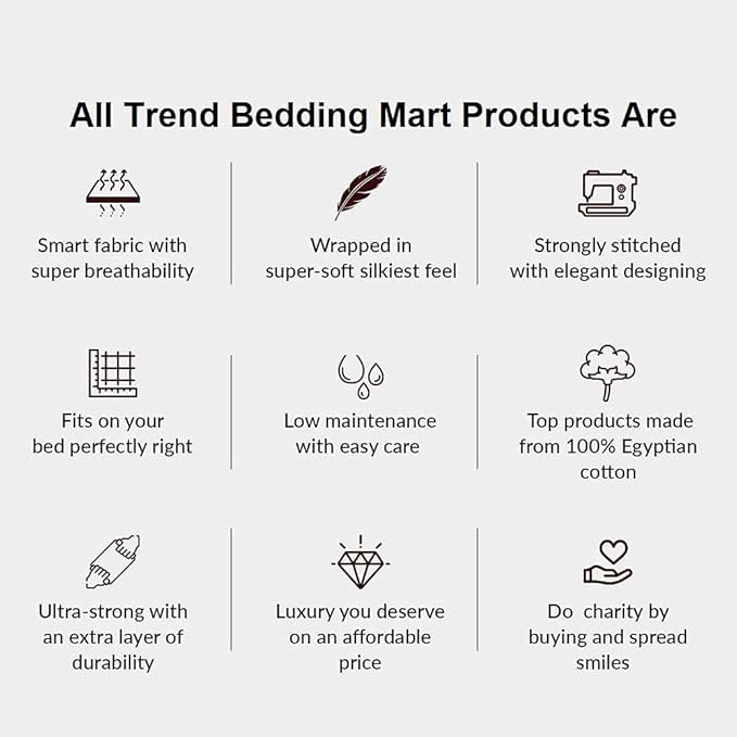 Pillowcase Set - King - 2 Piece