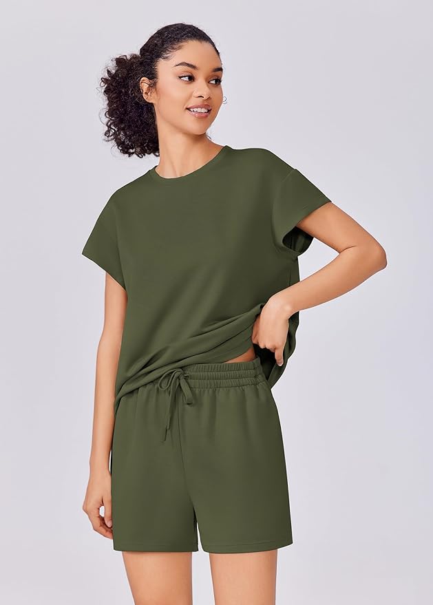 Women's Loungewear Set - Shorts - 2 Piece