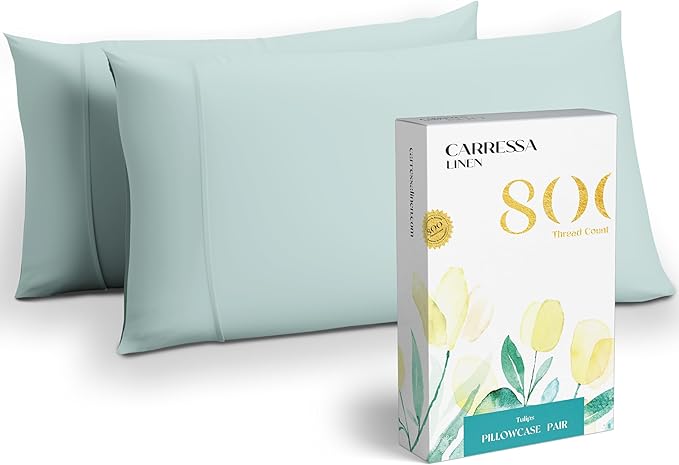 Linen Cooling Pillowcase Set - King - 2 Piece