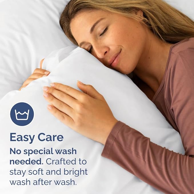 Pillowcase Set - King - 4 Pack - 4 Piece