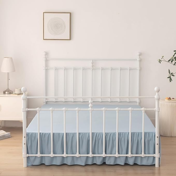 Microfiber Bed Skirt - Full - 12 in Drop