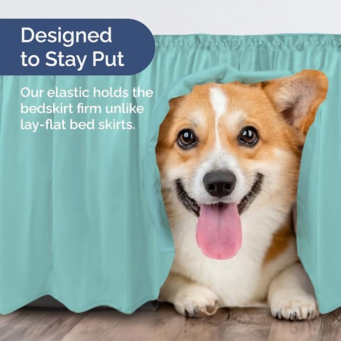 Bed Skirt - King - 24 in Drop