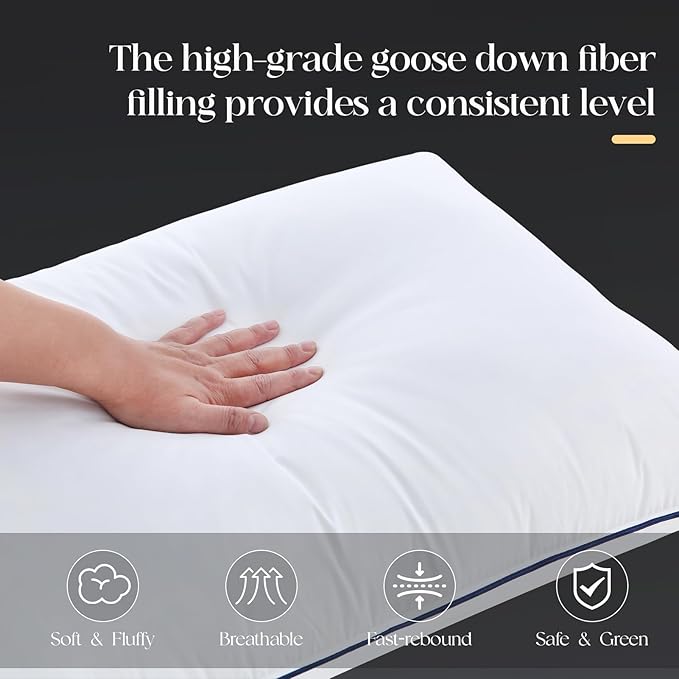Bed Pillow - Queen - 2 Piece