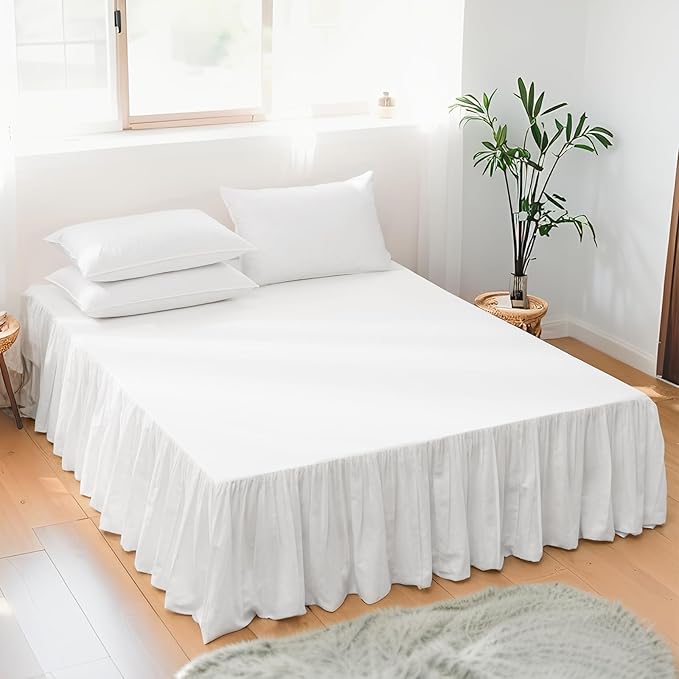 Linen Bed Skirt - Queen