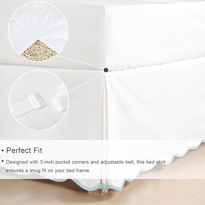 Bed Skirt - King - 18 in Drop