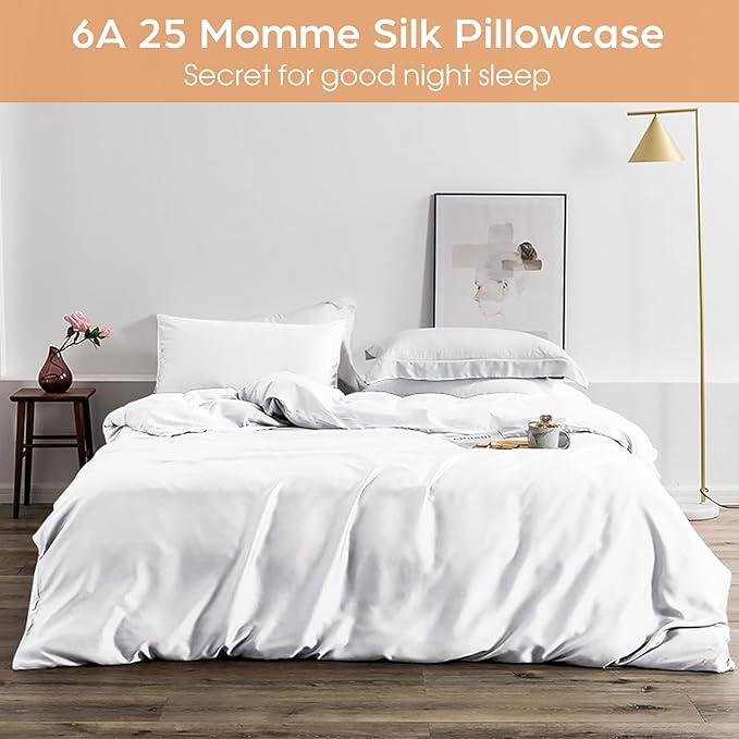 Mulberry Silk Pillowcase Set - Queen - 2 Pack