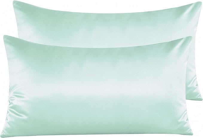 Satin Pillowcase Set - King - 20 x 36 in - 2 Piece