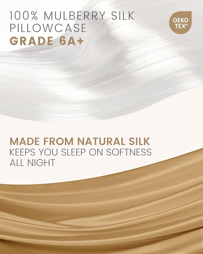 Mulberry Silk Hypoallergenic Pillowcase - King
