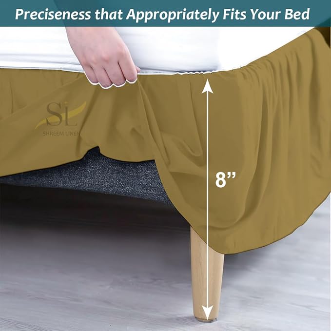Linen Bed Skirt - King