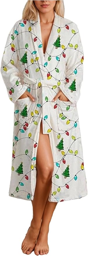Women's Flannel Robe