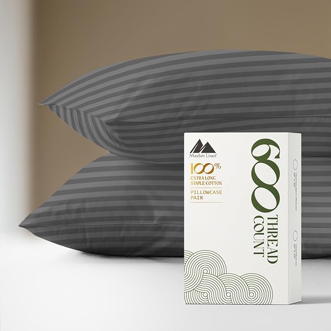 Linen Pillowcase Set - Queen - 2 Piece