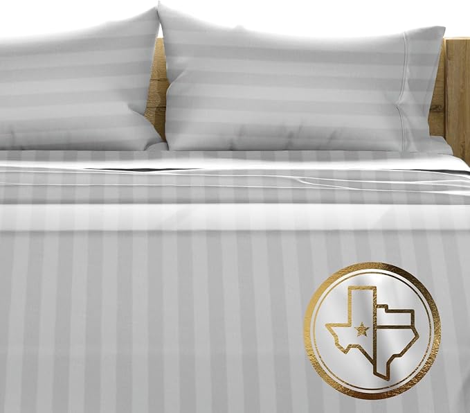 Linen Cooling Bed Sheet Set - King - 17 in Deep Pocket - 4 Piece